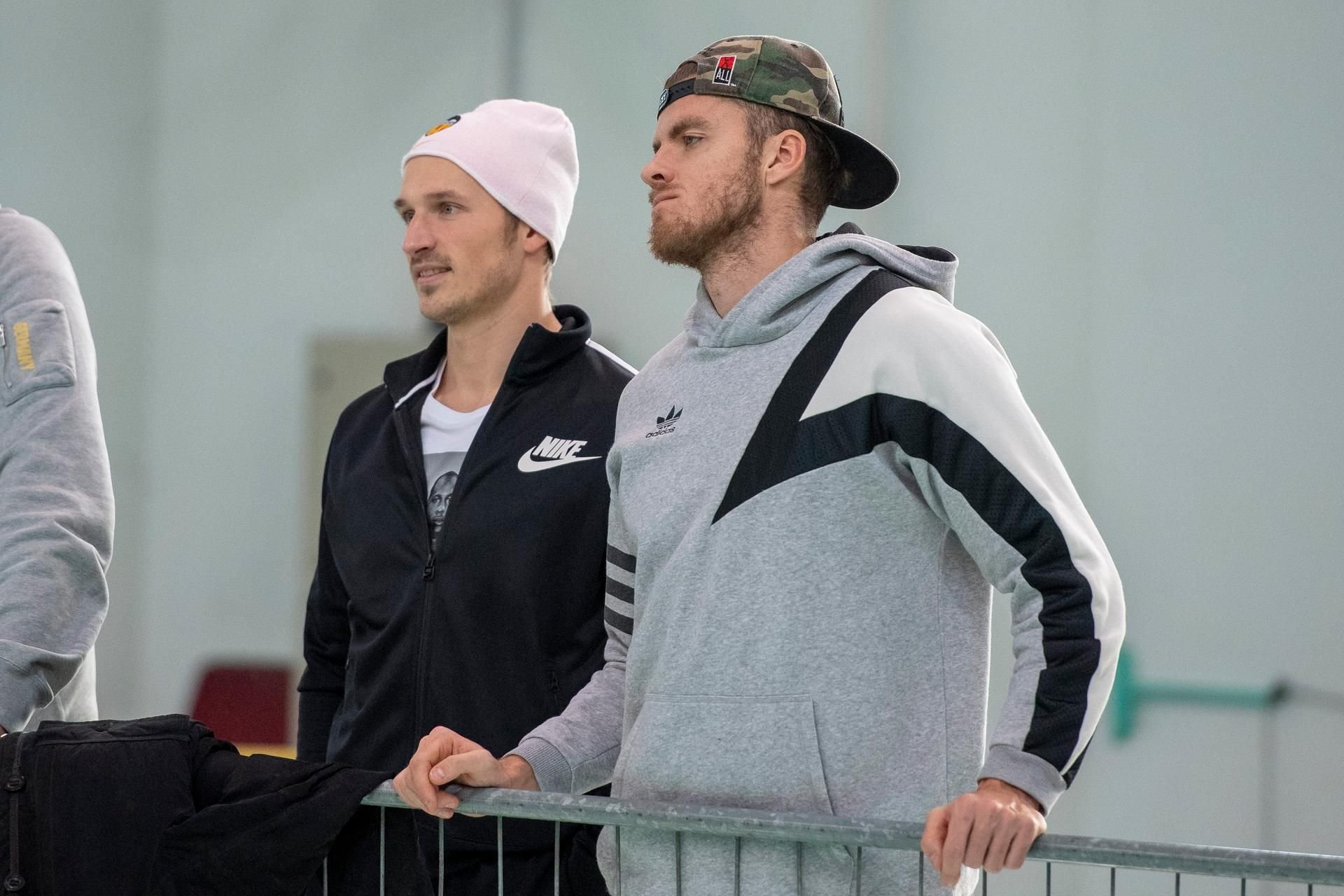 Rico Freimuth und Michael Schrader (l).