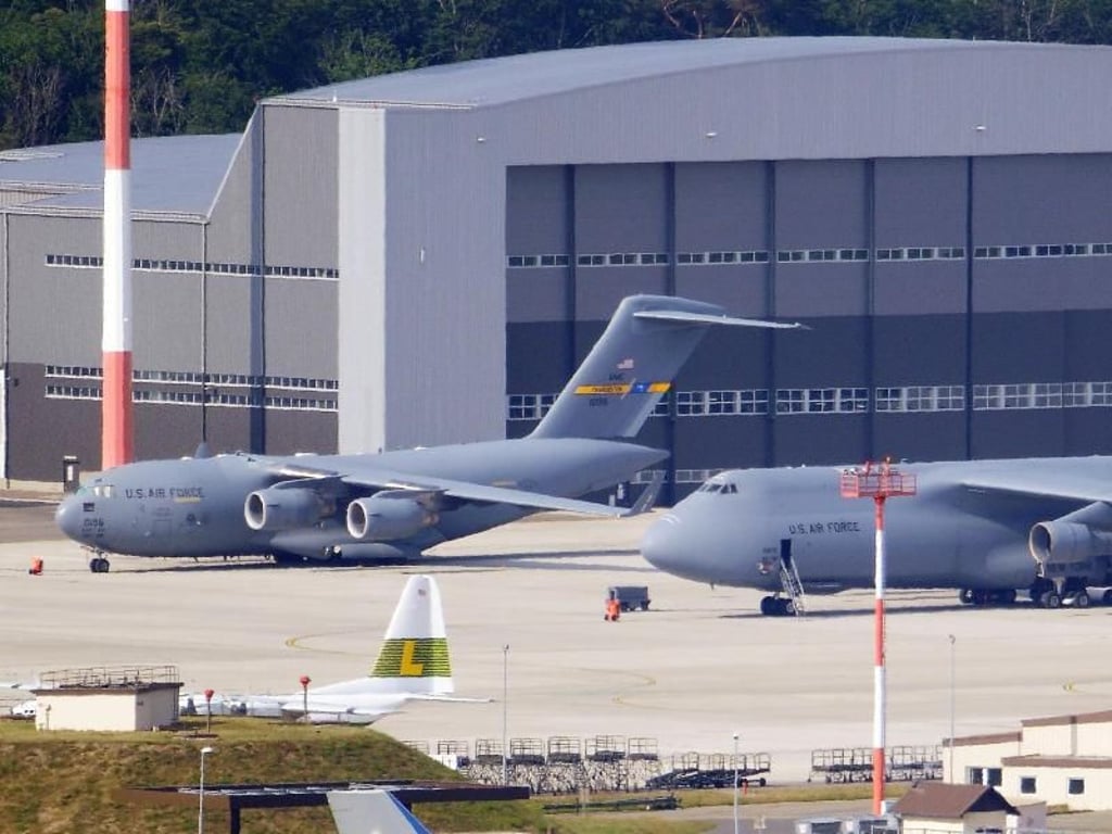 US-Airbase Ramstein. Foto: Ronald Wittek/Archiv