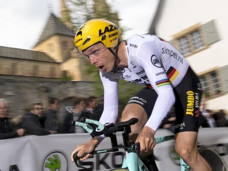 Team Jumbo-Visma hat Tony Martin für die Tour nominiert. Foto: Laurent Gillieron/KEYSTONE