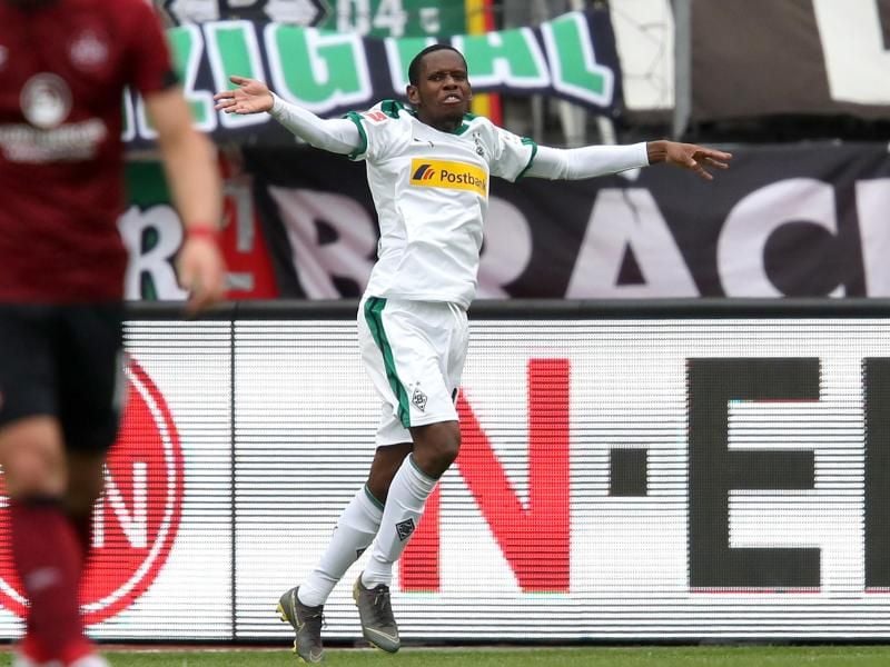 Der Gladbacher Ibrahima Traoré steht im Kader von Guinea. Foto: Daniel Karmann