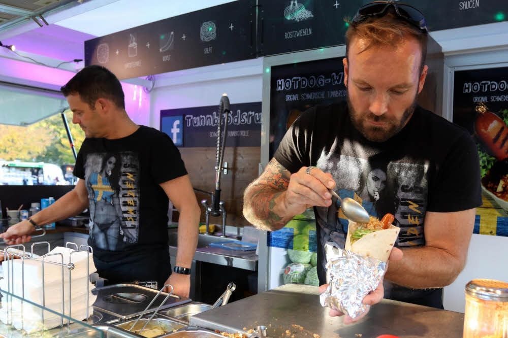 Hotdog geht auch auf Schwedisch.