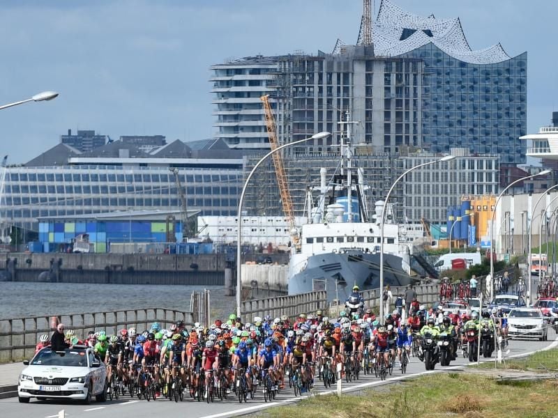 Die Radsportfans können sich in Hamburg bei den Cyclassics auf die besten beiden deutschen Sprinter freuen. Foto (2017): Axel Heimken Foto: Axel Heimken