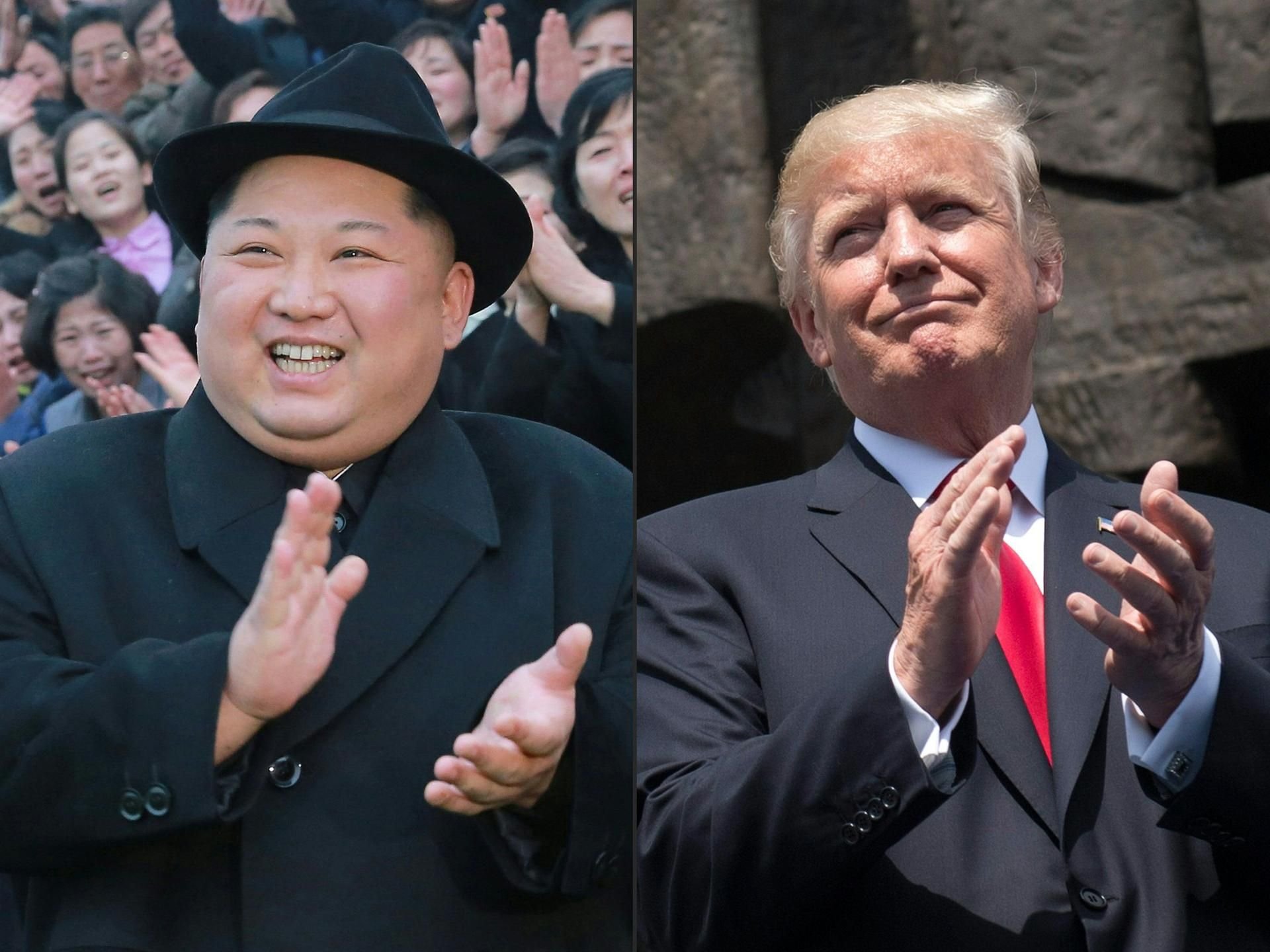 Der nordkoreanische Machthaber Kim Jong Un und US-Präsident Donald Trump treffen sich am 12. Juni.