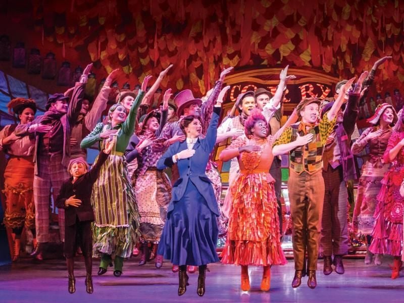 Szenenbild aus dem Musical „Mary Poppins” im Apollo Theater in Stuttgart. Foto: Johan Person/Stage Entertainment