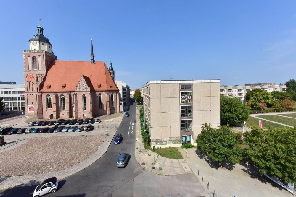 Für den Hotelneubau am Schloßplatz steht Investor Getec in den Startlöchern.