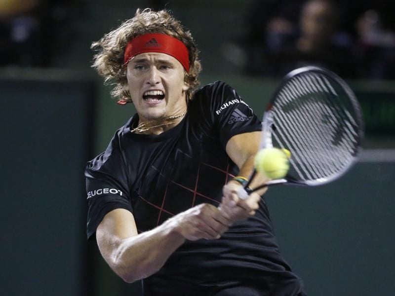 Ist in seiner Wahlheimat Monte Carlo erfolgreich ins Turnier gestartet: Mitfavorit Alexander Zverev. Foto: Wilfredo Lee