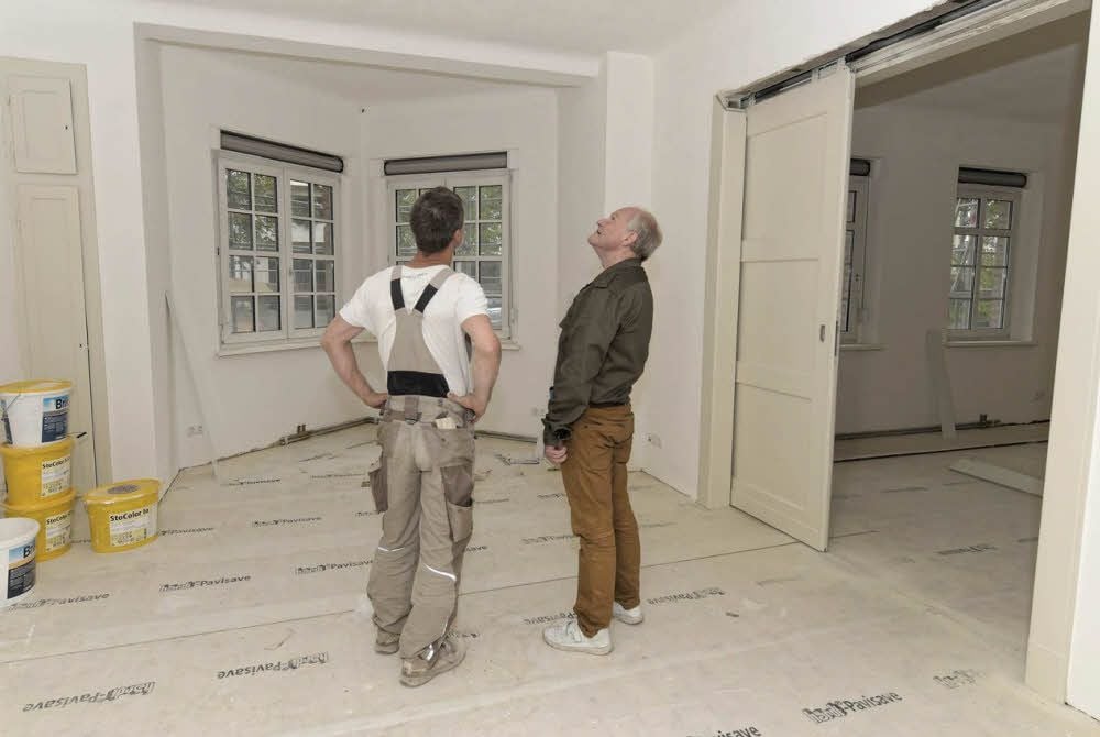 Blick ins Innere der Wohnungen.
