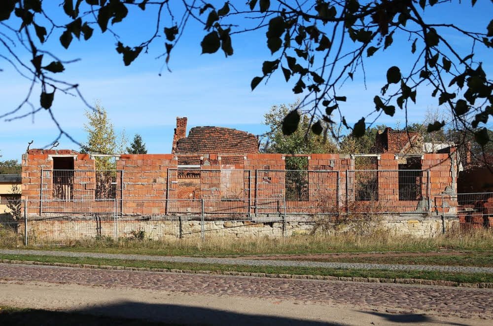 Hier traf sich einst Baldamus mit anderen Größen der europäischen Ornithologie: Heute ist das Pfarrhaus in Diebzig nurmehr eine Ruine.