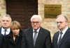 Bundespräsident Steinmeier besuchte am Mittag die Synagoge in Halle.