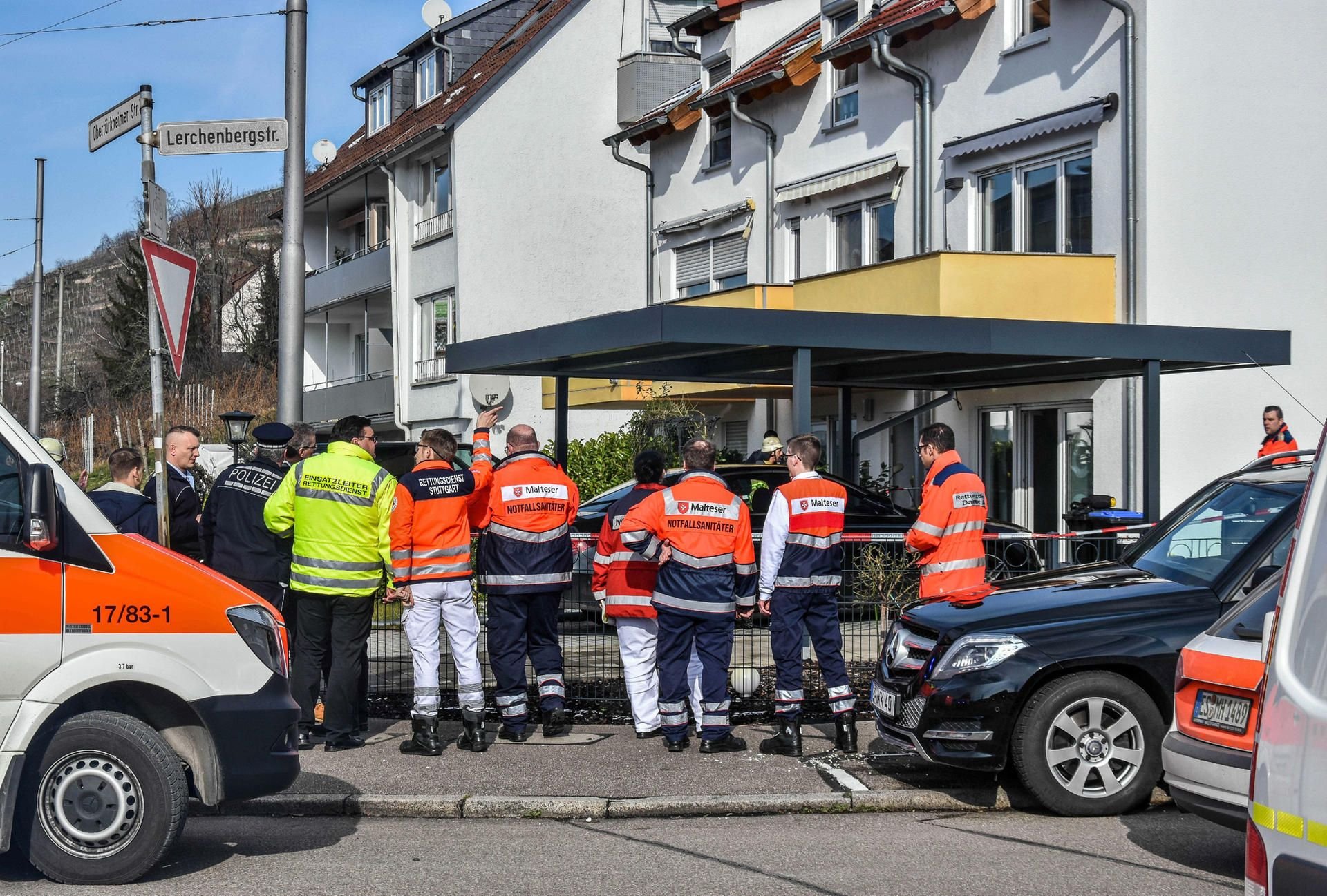 In Esslingen hat es ein Unglück gegeben.