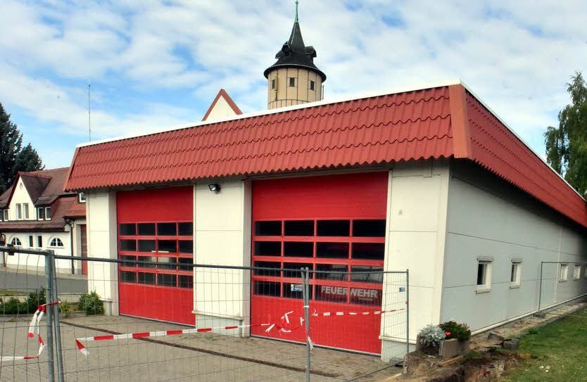 Der Sitz der Hohenmölsener Feuerwehr