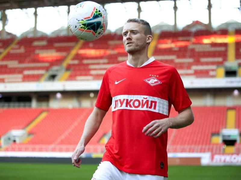 Ist vom BVB an Spartak Moskau ausgeliehen: André Schürrle. Foto: Alexander Stupnikov/Sputnik/dpa