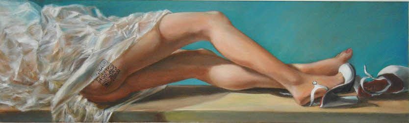 Eines der Bilder: „Die Braut“ von Claudia Hauptmann