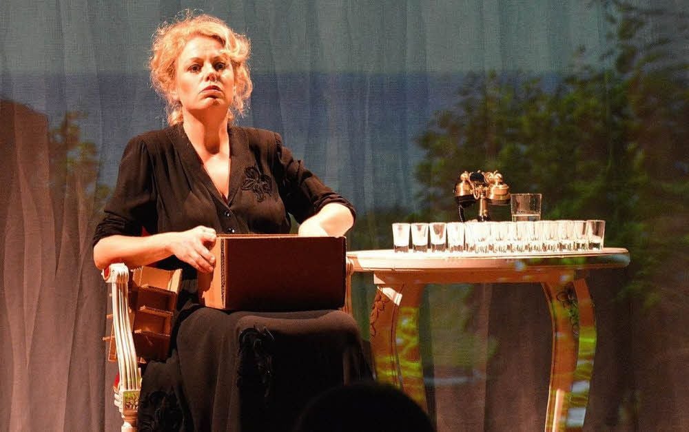 Das Musical-Solo „Zarah 47“ wird im Eisleber Theater aufgeführt