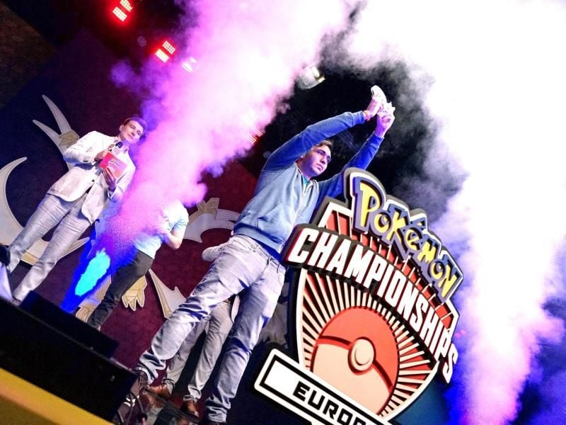 Der Italiener Flavio Del Pidio konnte das Videospiel-Turnier für sich entscheiden. Foto: The Pokémon Company
