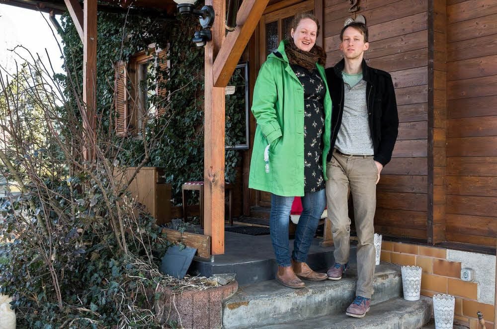 Melanie Saul und Thomas Ulrich sind vor Kurzem nach Tollwitz gezogen.
