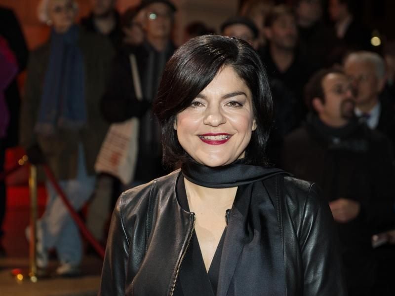 Die Schauspielerin Jasmin Tabatabai ist empört. Foto: Andreas Arnold