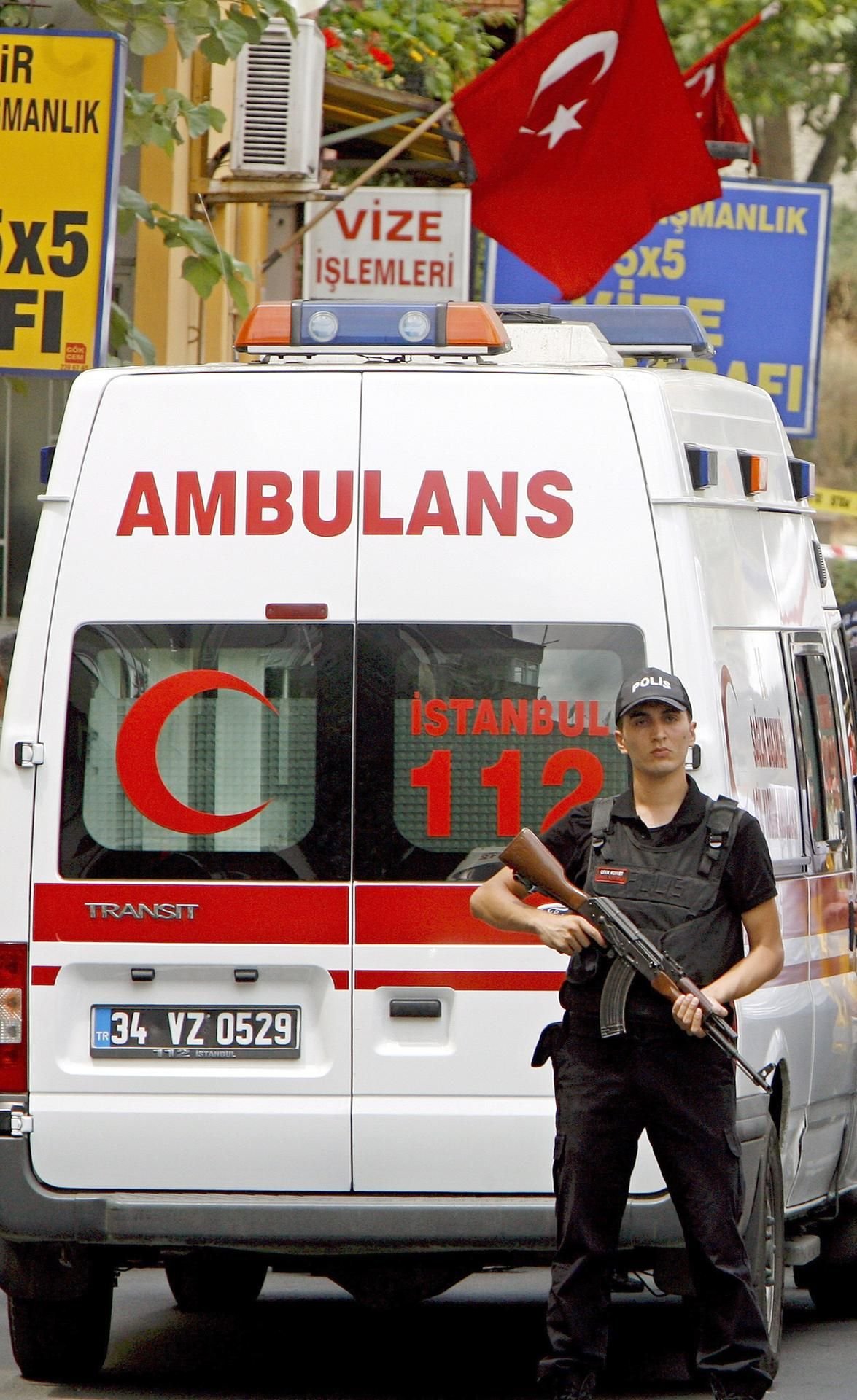 Ein türkischer Krankenwagen (Symbolbild)