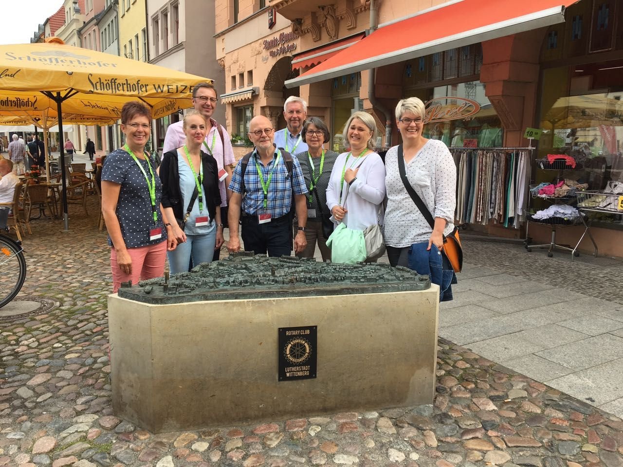 Die Rotarier feiern am Freitag 25. Jubiläum in Wittenberg.