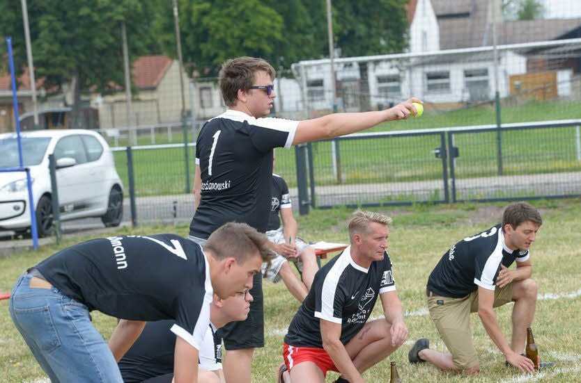 Auch Gründer Johannes Mozdzanowski trat beim Turnier an.