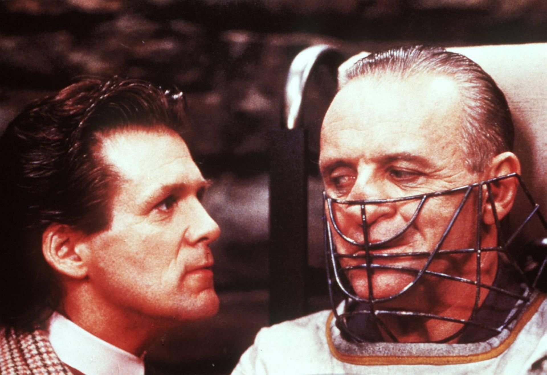 Eine Szene aus „Das Schweigen der Lämmer“ mit Anthony Hopkins als Kannibale Dr. Hannibal Lector.