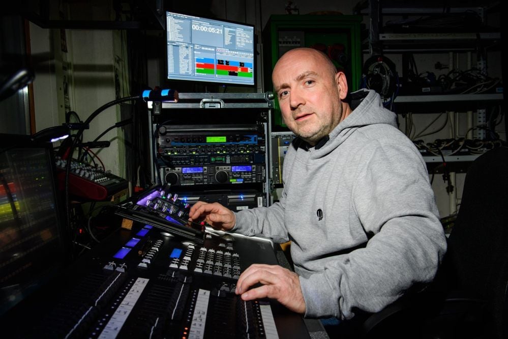 Ist seit 2003 am Theater Naumburg beschäftigt und inzwischen Technischer Leiter: David Groß.