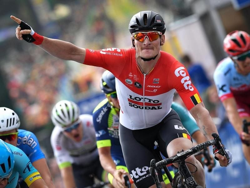Schnellster beim Auftakt der Belgien-Rundfahrt 2018: André Greipel (Lotto Soudal). Foto: David Stockman