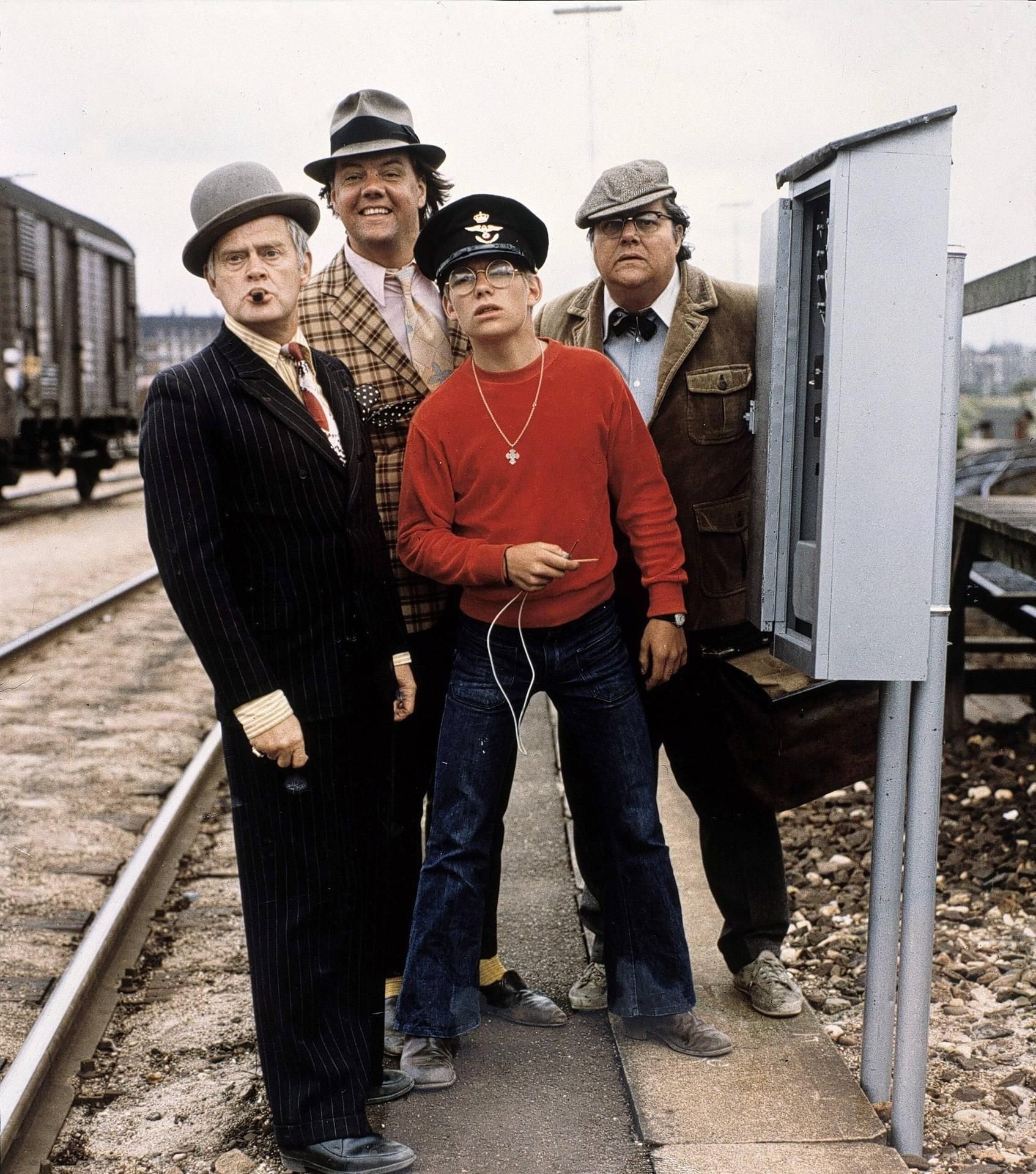 Egon, Benny, Börge und Kjeld.