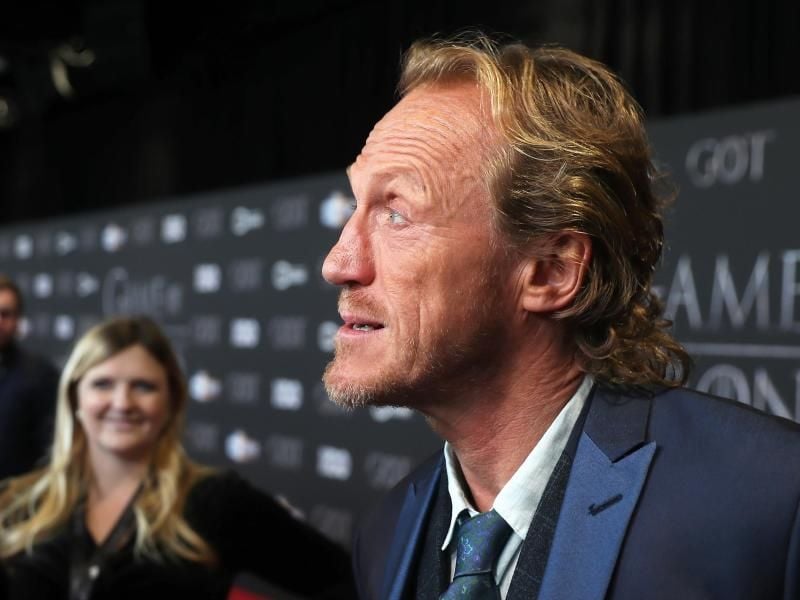 Schauspieler Jerome Flynn bei der Premiere der achten Staffel in Belfast. Foto: Liam Mcburney