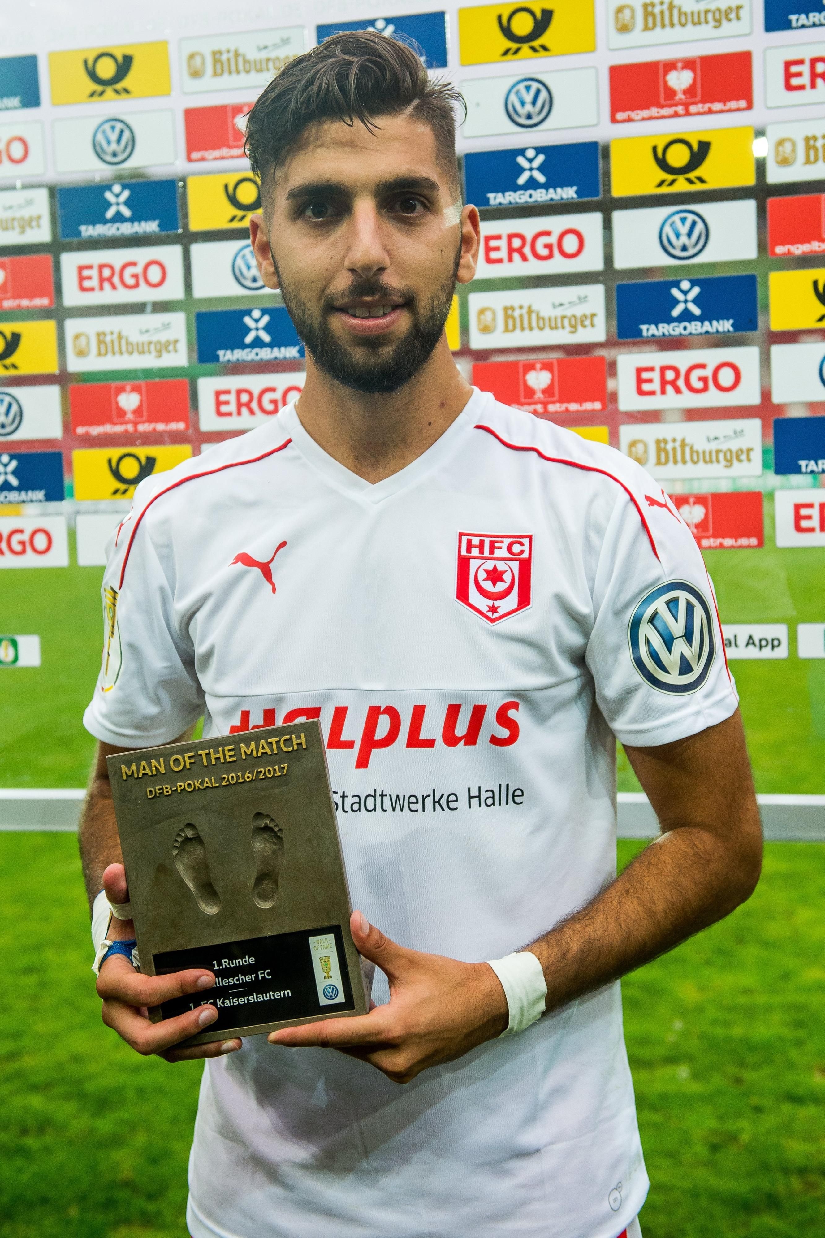 Hilal El-Helwe (HFC) wurde als bester Spieler ausgezeichnet.