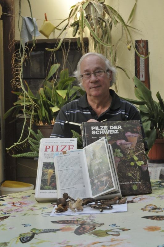Horst Zimmerman leitete einst das Kulturhaus in Könnern, heute gilt seine Leidenschaft den Pilzen.