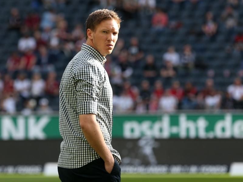 Hoffenheims Trainer Julian Nagelsmann will seinen Vertrag bei 1899 Hoffenheim erfüllen. Foto: Thomas Frey