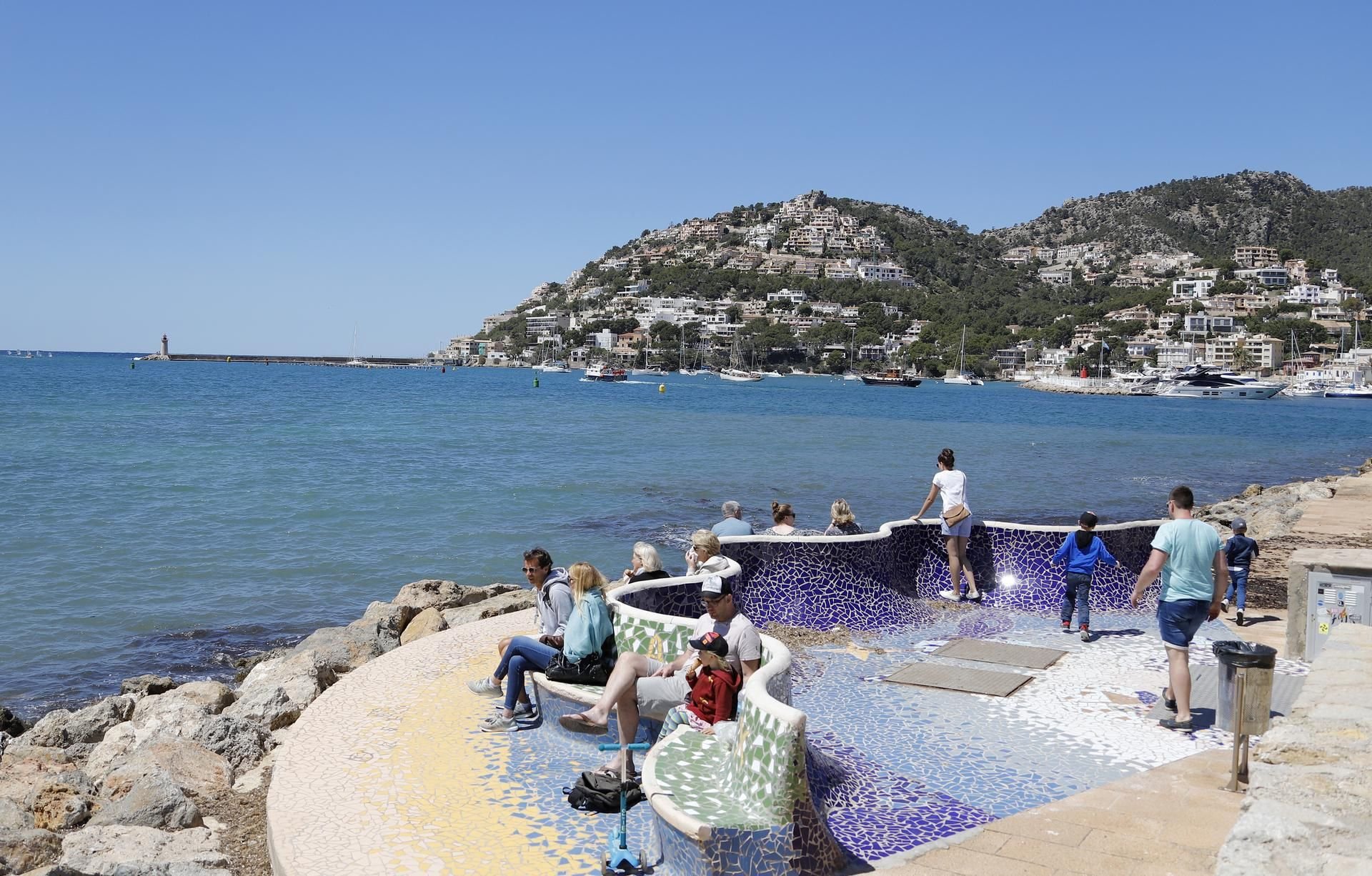 Vor der Küste von Andratx im Südwesten der Insel Mallorca wurde der Heringshai gefilmt.