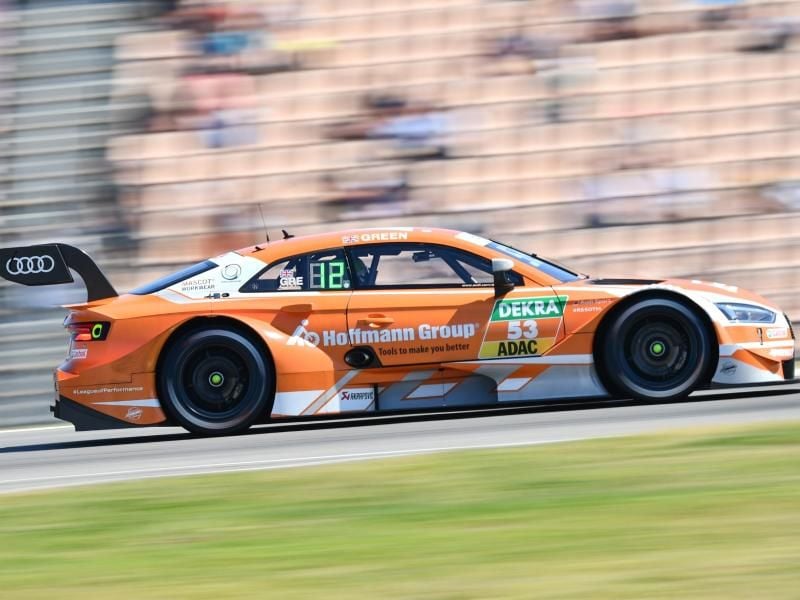 Hofft auf ein gutes Resultat auf dem Norisring: Audi-Pilot Jamie Green. Foto: Uwe Anspach