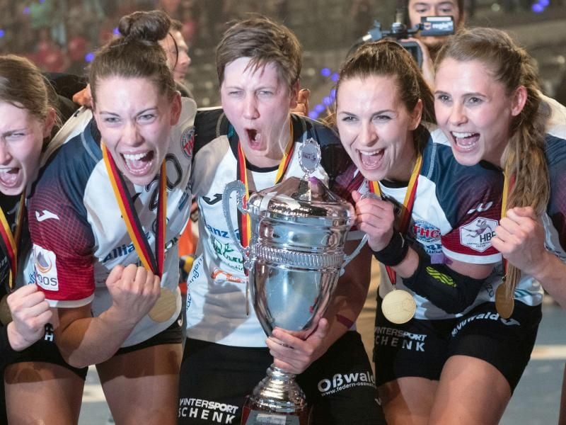 Die Handball-Frauen des Thüringer HC spielen in der kommenden Saison nur im EHF-Cup. Foto: Marijan Murat