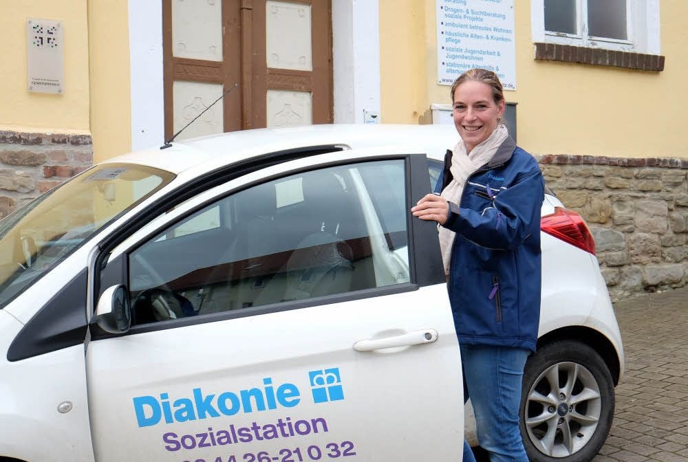 Yvonne Bergk ist die neue Leiterin der Diakonie-Sozialstation in Kayna.