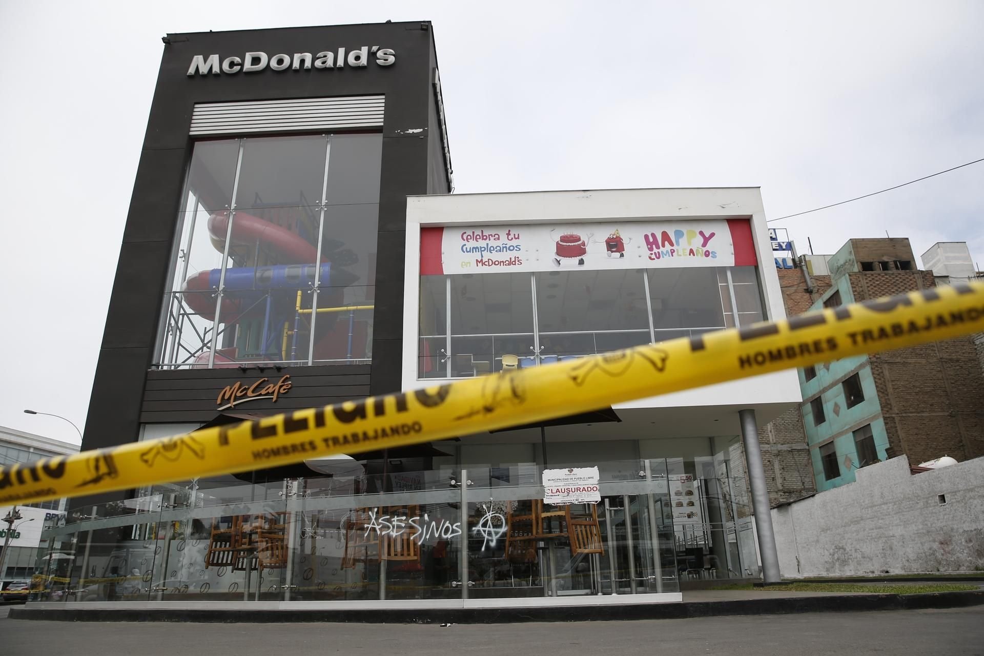 In dieser McDonalds-Filiale starben zwei Teenager.