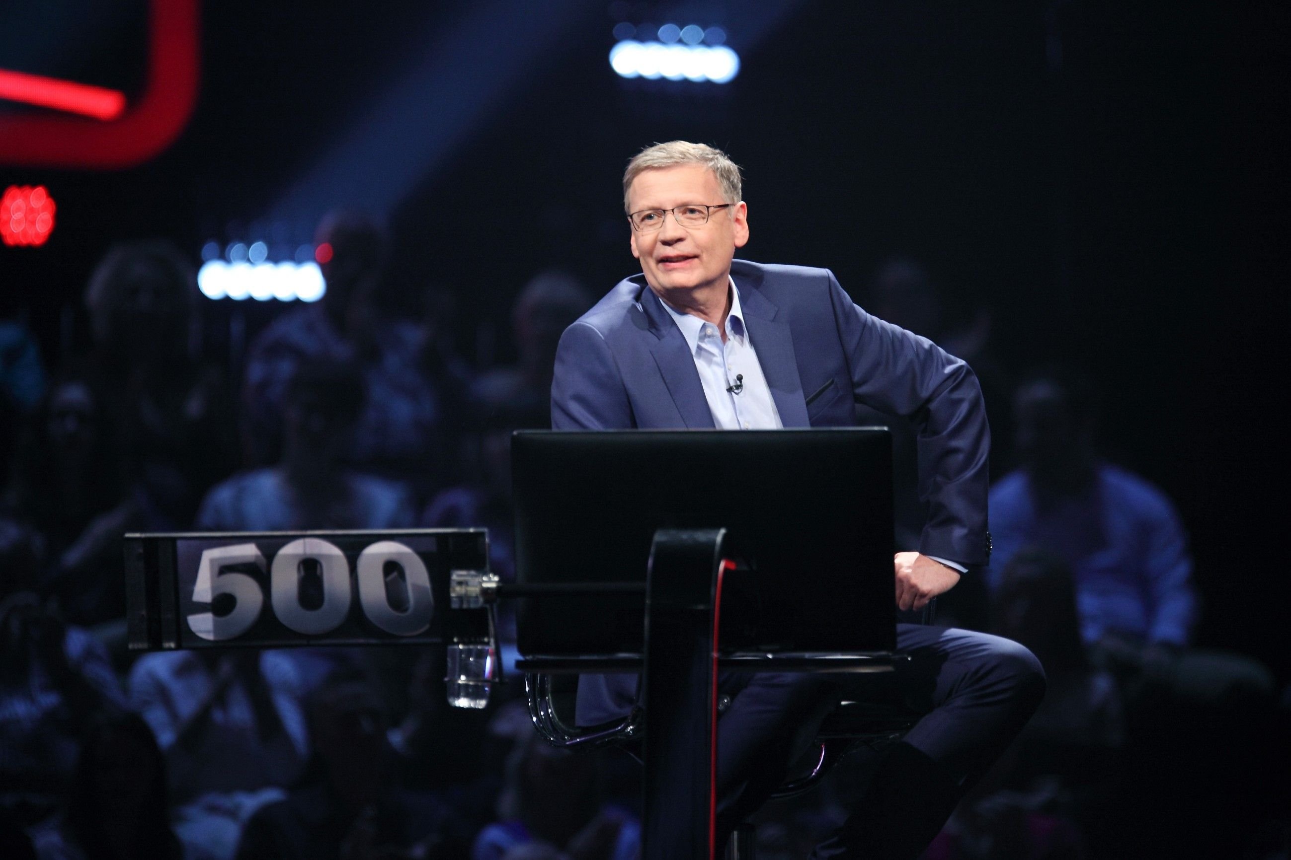 Quiz-Master Günther Jauch wartet mit 500 Fragen auf seine Kandidaten.