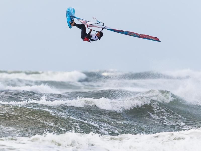 Philip Köster schied bei der WM vor Sylt aus. Foto: Frank Molter
