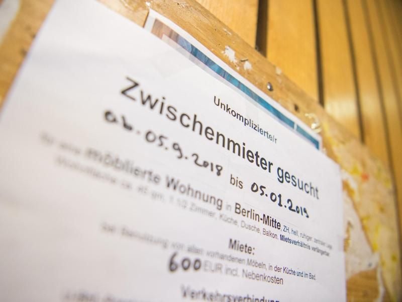 Wohnraum für Studenten wird in vielen Großstädten immer teurer - und immer schwerer zu finden. Foto: Arne Immanuel Bänsch