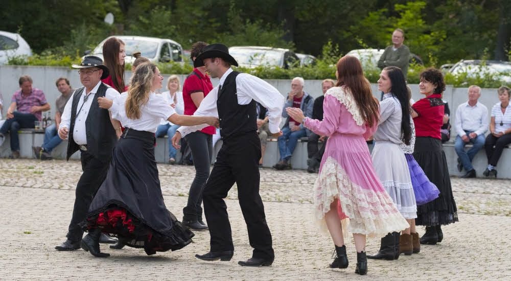 Die Mitglieder vom Country-Club-Ballenstedt zeigen, was sie können.