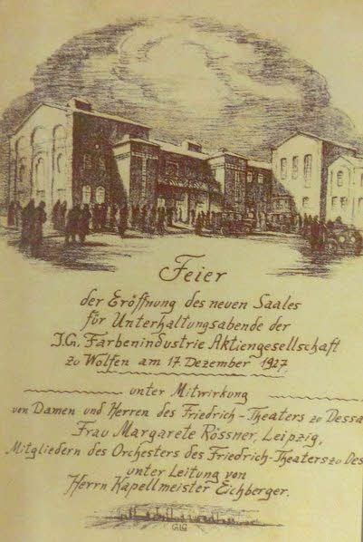 Zur feierlichen Eröffnung am 27. Dezember 1927 spielten die Damen und Herren des Friedrich-Theaters Dessau.