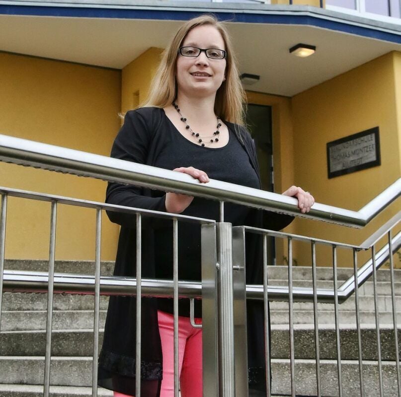 Nina Trzcinski ist die neue Leiterin der Sekundarschule Allstedt.