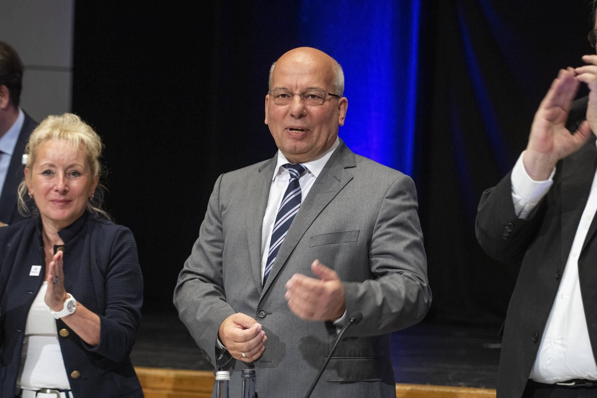 Rainer Wendt, Bundesvorsitzender der Polizeigewerkschaft, wechselt offenbar in die Politik.