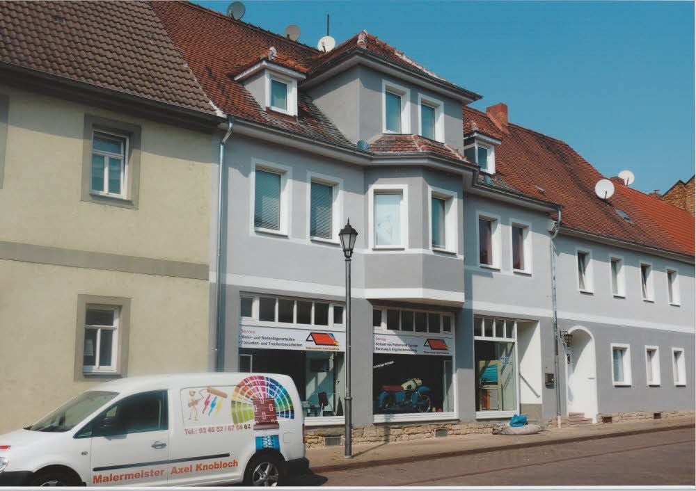 Das Haus in der Straße Am Schild in Allstedt wie es heute aussieht.