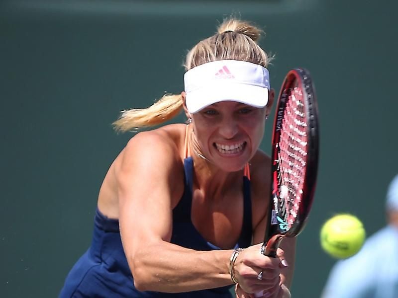Angelique Kerber in Aktion. Foto: Patrick Farrell/Miami Herald/Archiv