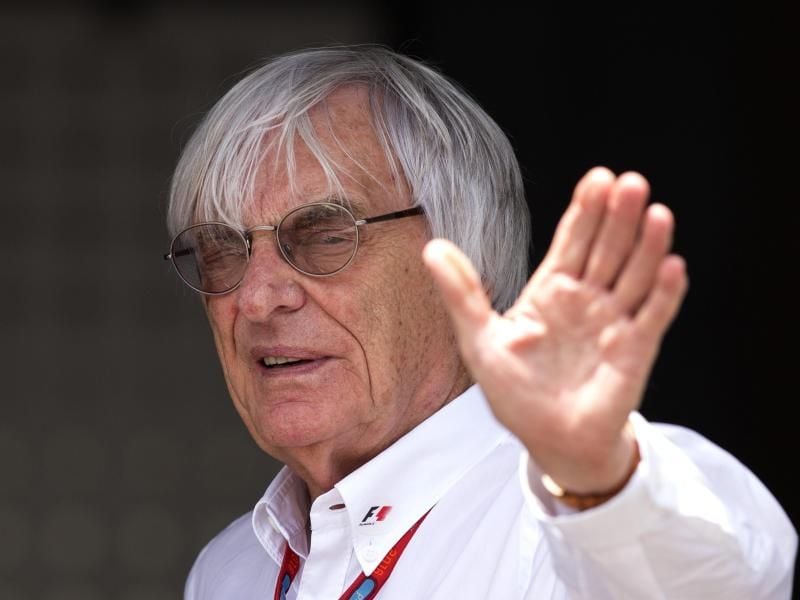 Formel-1-Chef Bernie Ecclestone hat in Brasilien keine Angst. Foto: Valdrin Xhemaj