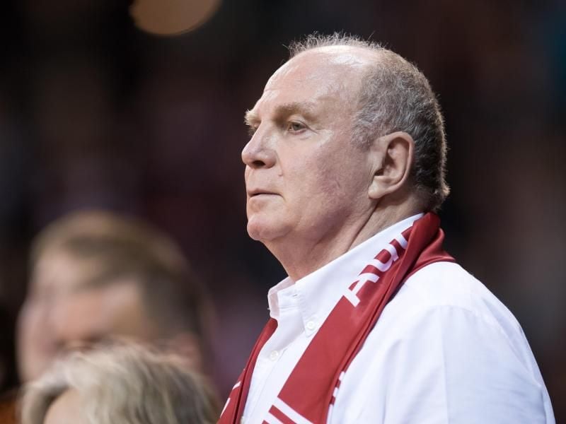 Richtet mahnende Worte an die Basketballer des FC Bayern: Club-Präsident Uli Hoeneß. Foto: Tobias Hase