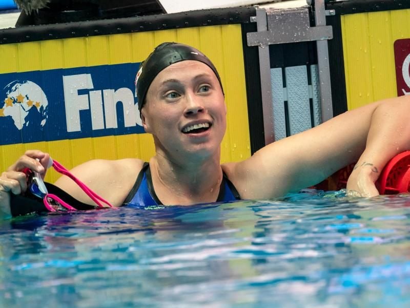 Sarah Köhler hat sich für das WM-Finale über 800 Meter Freistil qualifiziert. Foto: Bernd Thissen