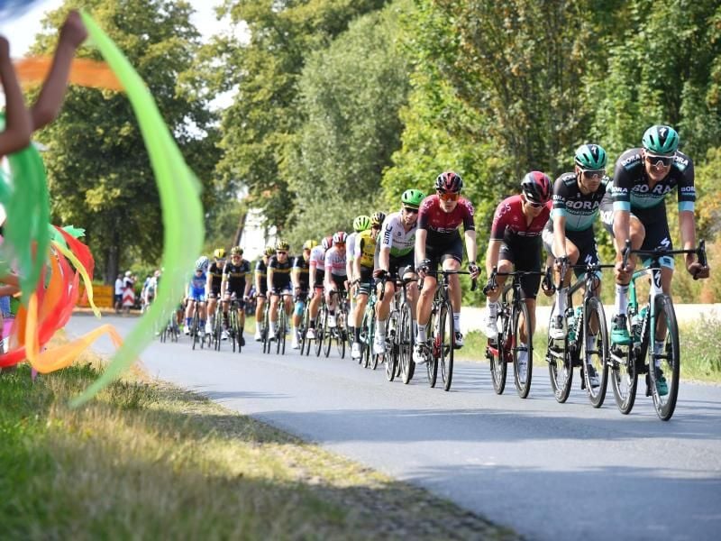 Wie die erste kommt auch die zweite Etappe der Deutschland-Tour ohne richtig schwere Anstiege aus. Foto: Bernd Thissen